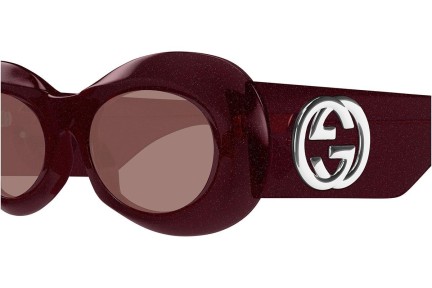 Napszemüvegek Gucci GG1696S 003 Ovális Lila