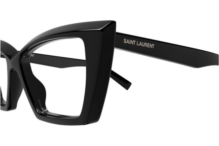 szemüvegeinket Saint Laurent SL657OPT 001 Cat Eye Fekete