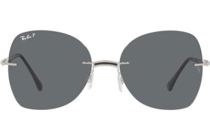 Napszemüvegek Ray-Ban Titanium Collection RB8066 003/81 Polarized Szogletes Fekete