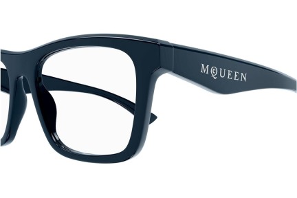 szemüvegeinket Alexander McQueen AM0475O 008 Szogletes Kék