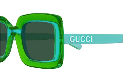 Napszemüvegek Gucci GG1718S 003 Szogletes Zöld