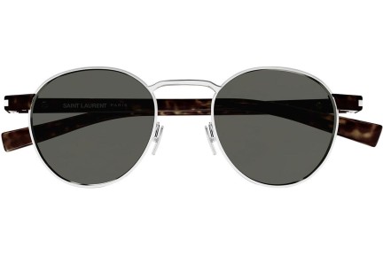 Napszemüvegek Saint Laurent SL707 001 Kerek Ezüst