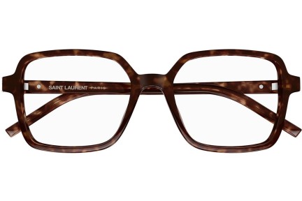 szemüvegeinket Saint Laurent SLM139 002 Szogletes Havana