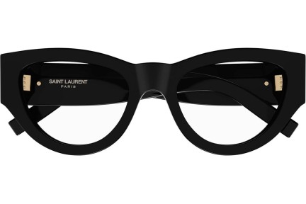 szemüvegeinket Saint Laurent SLM94OPT 001 Cat Eye Fekete