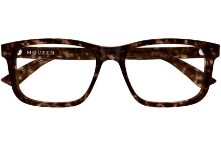 szemüvegeinket Alexander McQueen AM0486O 007 Szogletes Havana