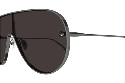 Napszemüvegek Alexander McQueen AM0481S 001 Single Lens | Shield Szürke