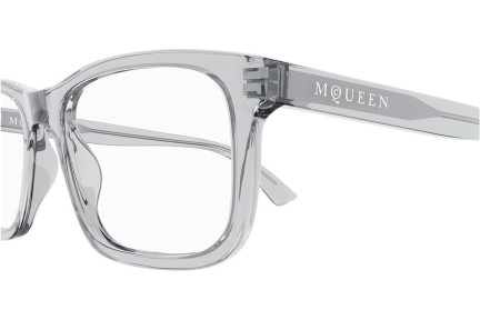 szemüvegeinket Alexander McQueen AM0486O 009 Szogletes Szürke