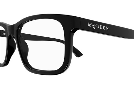 szemüvegeinket Alexander McQueen AM0486O 006 Szogletes Fekete