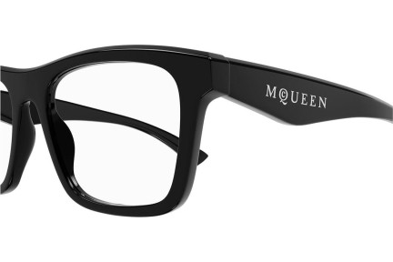 szemüvegeinket Alexander McQueen AM0475O 006 Szogletes Fekete