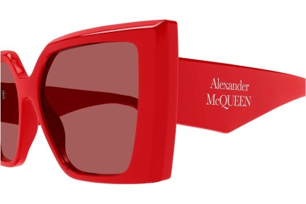 Napszemüvegek Alexander McQueen AM0467S 003 Szogletes Vörös