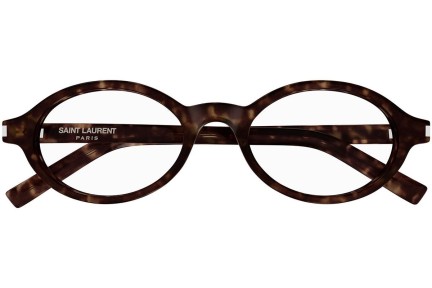 szemüvegeinket Saint Laurent SL751JEANNEOPT 002 Ovális Havana