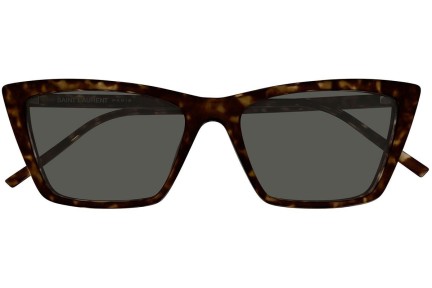 Napszemüvegek Saint Laurent SL737MICATHIN 002 Cat Eye Havana