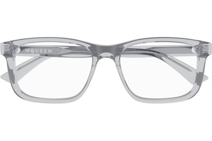 szemüvegeinket Alexander McQueen AM0486O 009 Szogletes Szürke