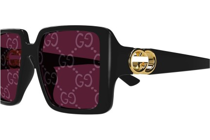 Napszemüvegek Gucci GG1692S 006 Szogletes Fekete