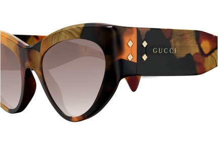 Napszemüvegek Gucci GG1704S 002 Cat Eye Havana