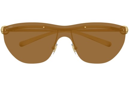 Napszemüvegek Gucci GG1700S 004 Single Lens | Shield Arany