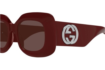 Napszemüvegek Gucci GG1695S 004 Szogletes Vörös