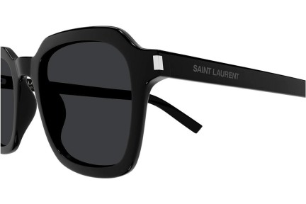 Napszemüvegek Saint Laurent SL715SLIM 001 Szogletes Fekete