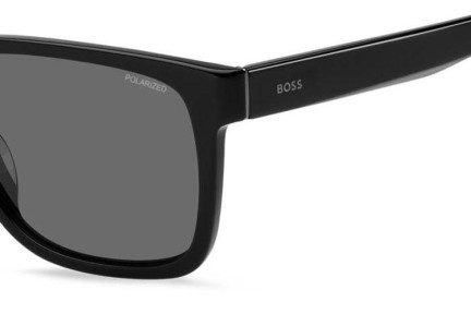 Napszemüvegek BOSS BOSS1759/G/S 807/M9 Polarized Szogletes Fekete