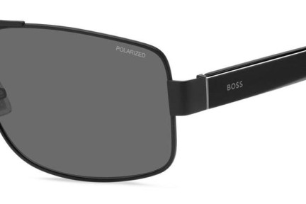 Napszemüvegek BOSS BOSS1761/S 003/M9 Polarized Szogletes Fekete