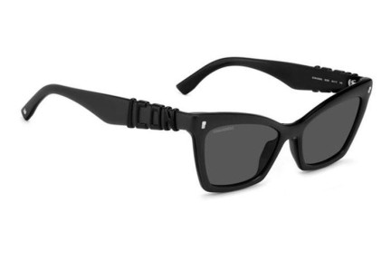 Napszemüvegek Dsquared2 ICON0026/S 003/IR Cat Eye Fekete