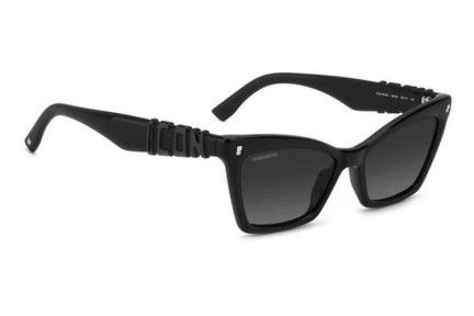 Napszemüvegek Dsquared2 ICON0026/S 807/9O Cat Eye Fekete