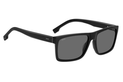 Napszemüvegek BOSS BOSS1760/G/S 807/M9 Polarized Szogletes Fekete