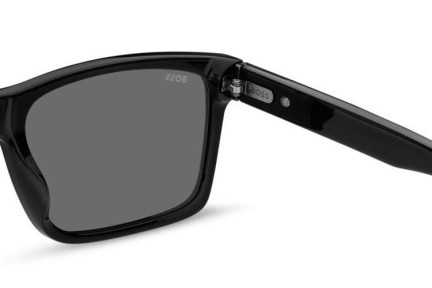 Napszemüvegek BOSS BOSS1760/G/S 807/M9 Polarized Szogletes Fekete