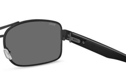 Napszemüvegek BOSS BOSS1761/S 003/M9 Polarized Szogletes Fekete