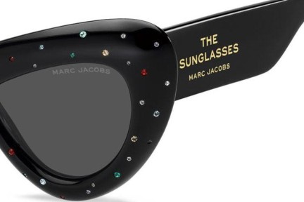 Napszemüvegek Marc Jacobs MARC798/SSTR 807/IR Cat Eye Fekete