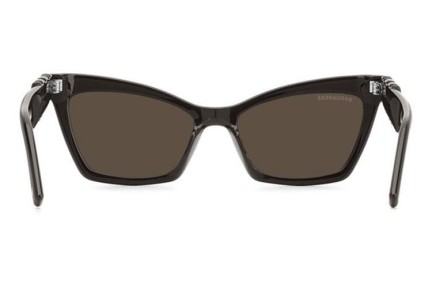 Napszemüvegek Dsquared2 ICON0026/S YZ4/70 Cat Eye Barna