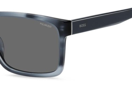 Napszemüvegek BOSS BOSS1760/G/S 38I/M9 Polarized Szogletes Kék