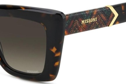 Napszemüvegek Missoni MIS0214/S 086/HA Cat Eye Havana