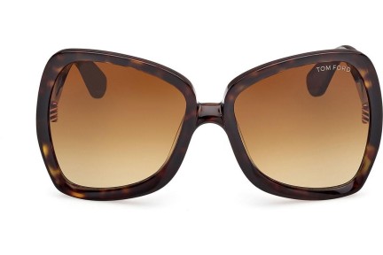 Napszemüvegek Tom Ford Jerry FT1222 52F Cat Eye Havana