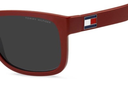 Napszemüvegek Tommy Hilfiger TH1556/N/S 0Z3/IR Szogletes Vörös