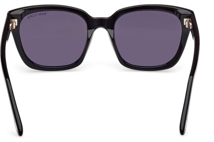 Napszemüvegek Tom Ford Haylay FT1216 01A Szogletes Fekete