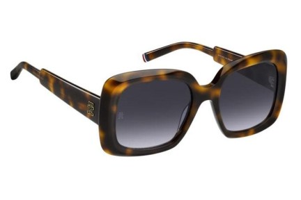 Napszemüvegek Tommy Hilfiger TH2208/S 05L/08 Cat Eye Havana