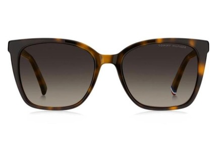 Napszemüvegek Tommy Hilfiger TH2226/S 086/HA Cat Eye Havana