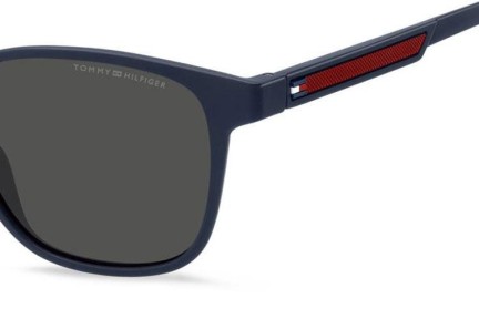 Napszemüvegek Tommy Hilfiger TH2202/S 8RU/IR Szogletes Kék