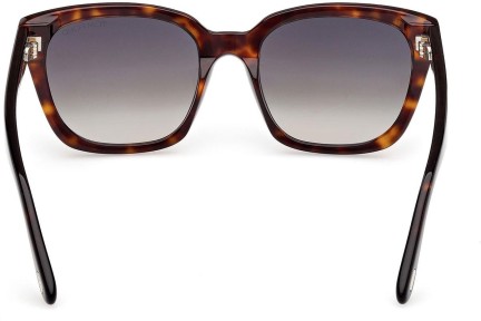 Napszemüvegek Tom Ford Haylay FT1216 52B Szogletes Havana