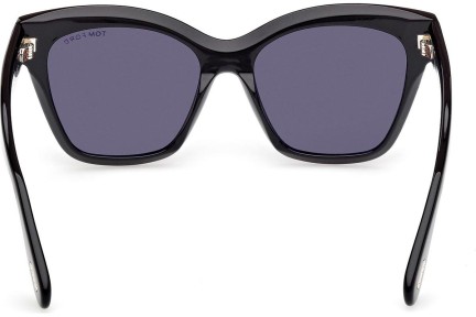 Napszemüvegek Tom Ford Elvira FT1217 01A Cat Eye Fekete