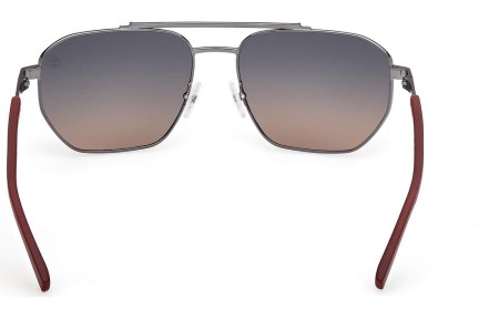 Napszemüvegek Timberland TB00038 06D Polarized Szogletes Szürke