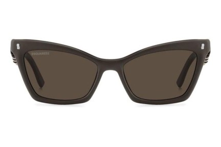 Napszemüvegek Dsquared2 ICON0026/S YZ4/70 Cat Eye Barna