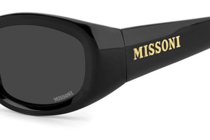 Napszemüvegek Missoni MIS0221/S 807/IR Cat Eye Fekete