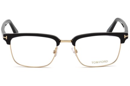 szemüvegeinket Tom Ford FT5504 001 Browline Fekete