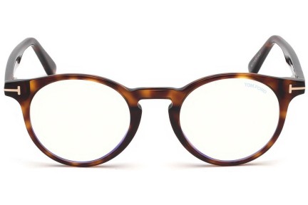 szemüvegeinket Tom Ford FT5557-B 052 Kerek Havana