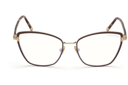 szemüvegeinket Tom Ford FT5740-B 048 Szogletes Barna