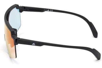 Napszemüvegek Adidas Sport SP0018 01C Single Lens | Shield Fekete