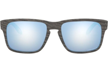 Napszemüvegek Oakley Holbrook XS OJ9007-11 Polarized Szogletes Barna