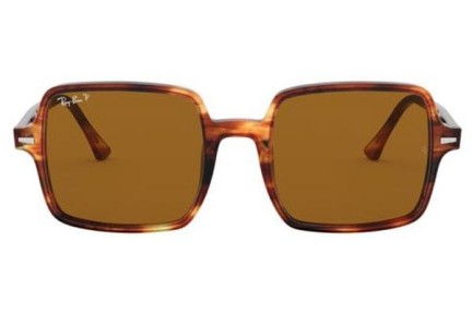 Napszemüvegek Ray-Ban Square II RB1973 954/57 Polarized Oversize Havana